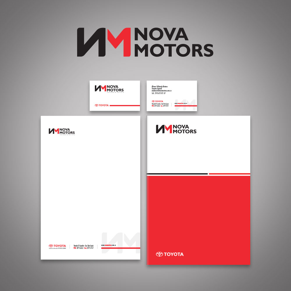 Novamotor Car dealer Branding